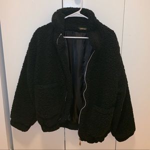Black teddy jacket